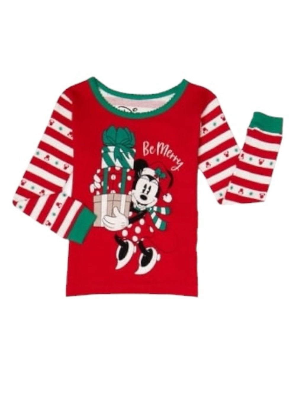 Disney Minnie Mouse Christmas Pajama Shirt